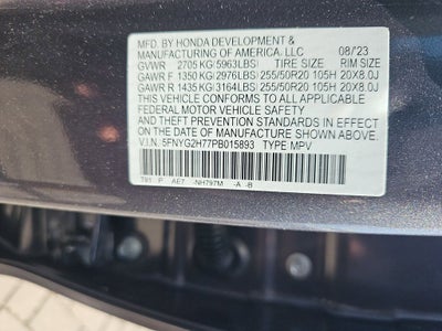 2023 Honda Pilot Touring