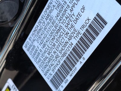 2024 Honda Ridgeline Sport