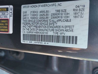 2019 Honda CR-V EX