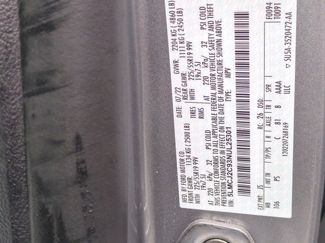 2022 Lincoln Corsair Reserve