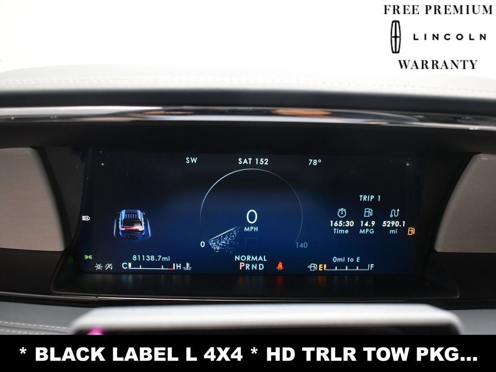 2022 Lincoln Navigator L L Black Label