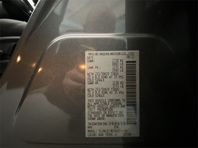 2022 Nissan Pathfinder Platinum