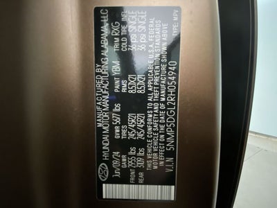 2024 Hyundai Santa Fe Calligraphy