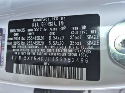 2025 Kia Sorento EX