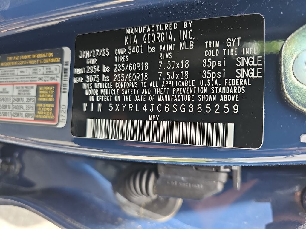 2025 Kia Sorento S