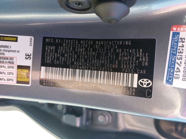 2024 Toyota Corolla LE 20995