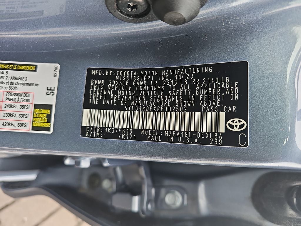 2024 Toyota Corolla LE