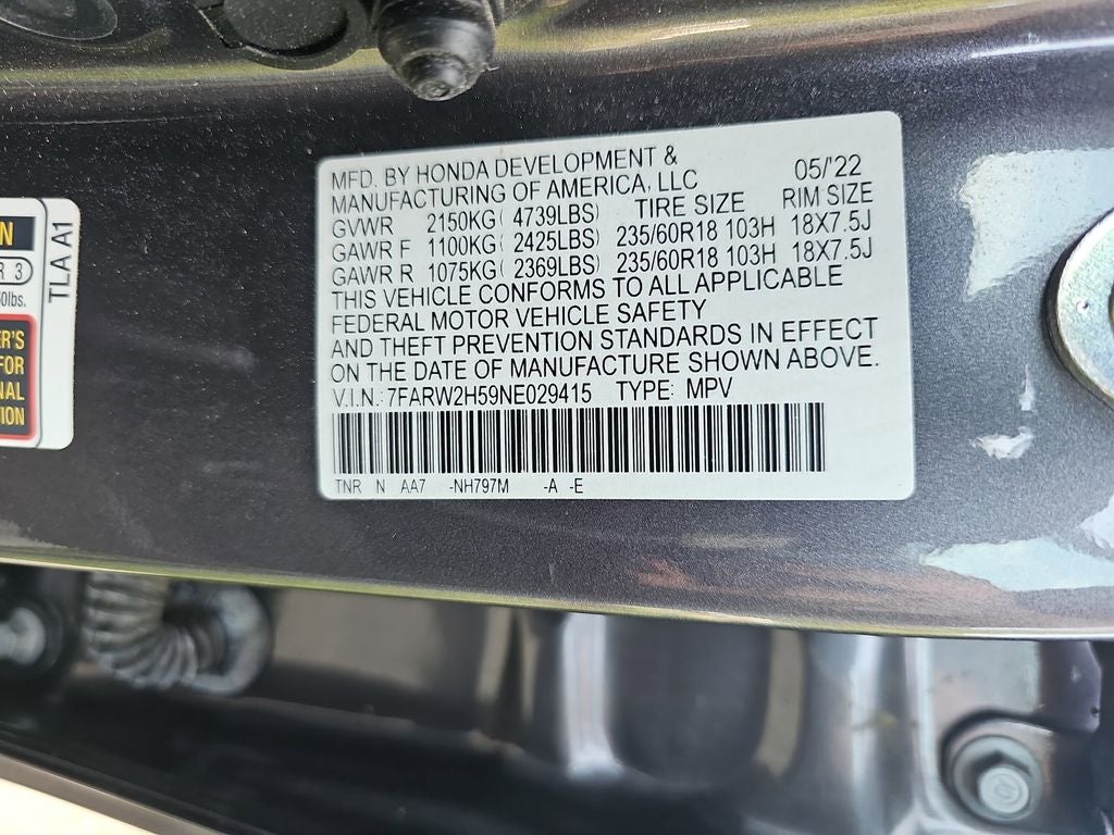 2022 Honda CR-V EX