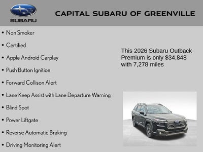 2026 Subaru Outback Premium