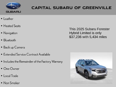 2025 Subaru Forester Hybrid Limited