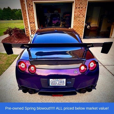 2015 Nissan GT-R Premium FBO-FLEXFUEL $35K+ IN MODS MIDNIGHT PURPLE FULL WR
