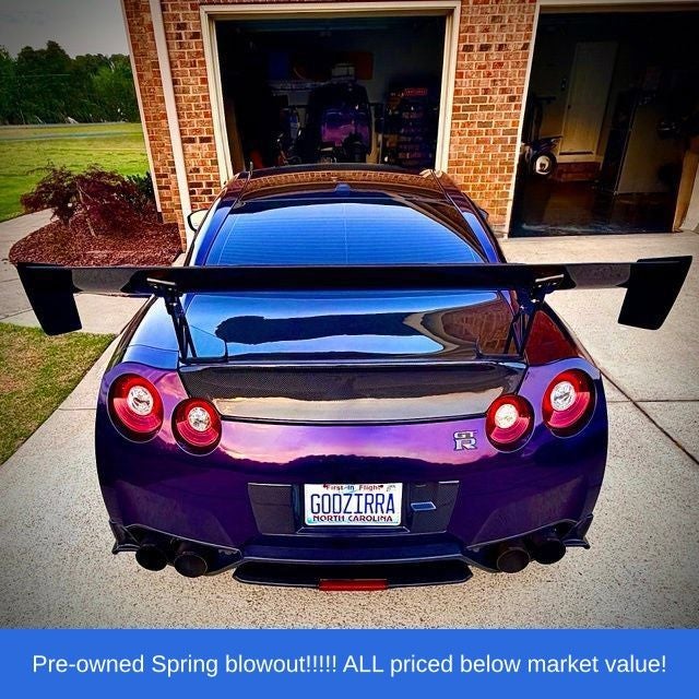 2015 Nissan GT-R Premium FBO-FLEXFUEL $35K+ IN MODS MIDNIGHT PURPLE FULL WR