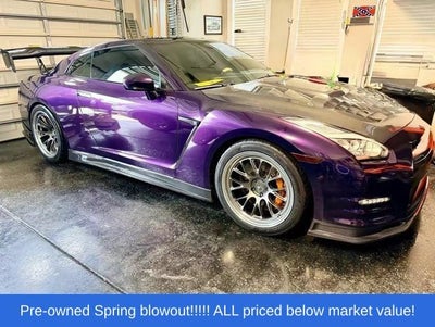 2015 Nissan GT-R Premium FBO-FLEXFUEL $35K+ IN MODS MIDNIGHT PURPLE FULL WR