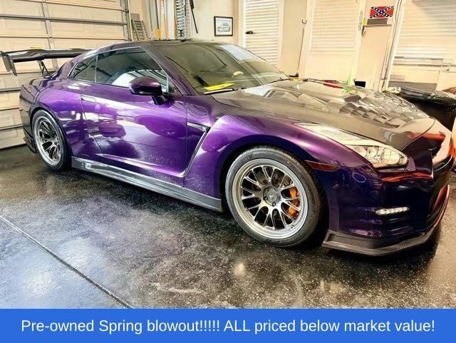 2015 Nissan GT-R Premium FBO-FLEXFUEL $35K+ IN MODS MIDNIGHT PURPLE FULL WR