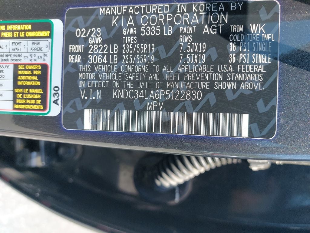 2023 Kia EV6 Wind LONG RANGE RWD