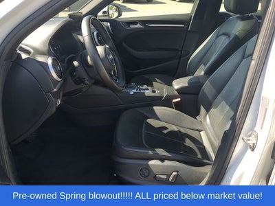 2019 Audi A3 2.0T Premium Plus