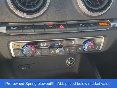 2019 Audi A3 2.0T Premium Plus