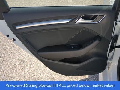 2019 Audi A3 2.0T Premium Plus