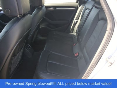 2019 Audi A3 2.0T Premium Plus