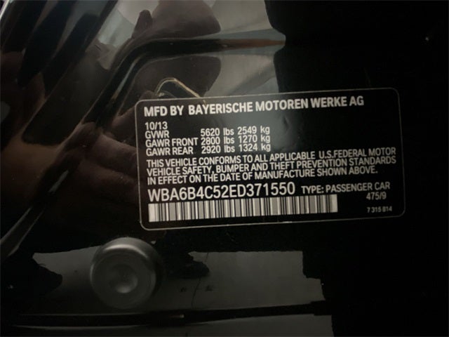 2014 BMW 6 Series 650i xDrive Gran Coupe