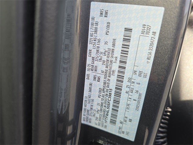 2025 Ford F-150 Tremor