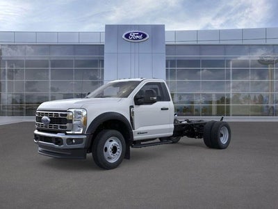 2026 Ford F-550SD XL PJ's Flat Platform bodt-stake ockets, tie down DRW