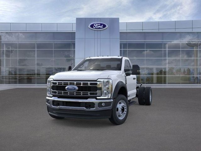 2026 Ford F-550SD XL PJ's Flat Platform bodt-stake ockets, tie down DRW