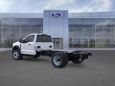 2026 Ford F-550SD XL PJ's Flat Platform bodt-stake ockets, tie down DRW