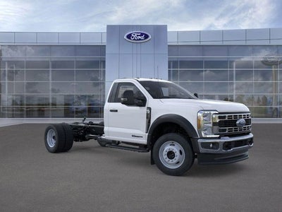 2026 Ford F-550SD XL PJ's Flat Platform bodt-stake ockets, tie down DRW