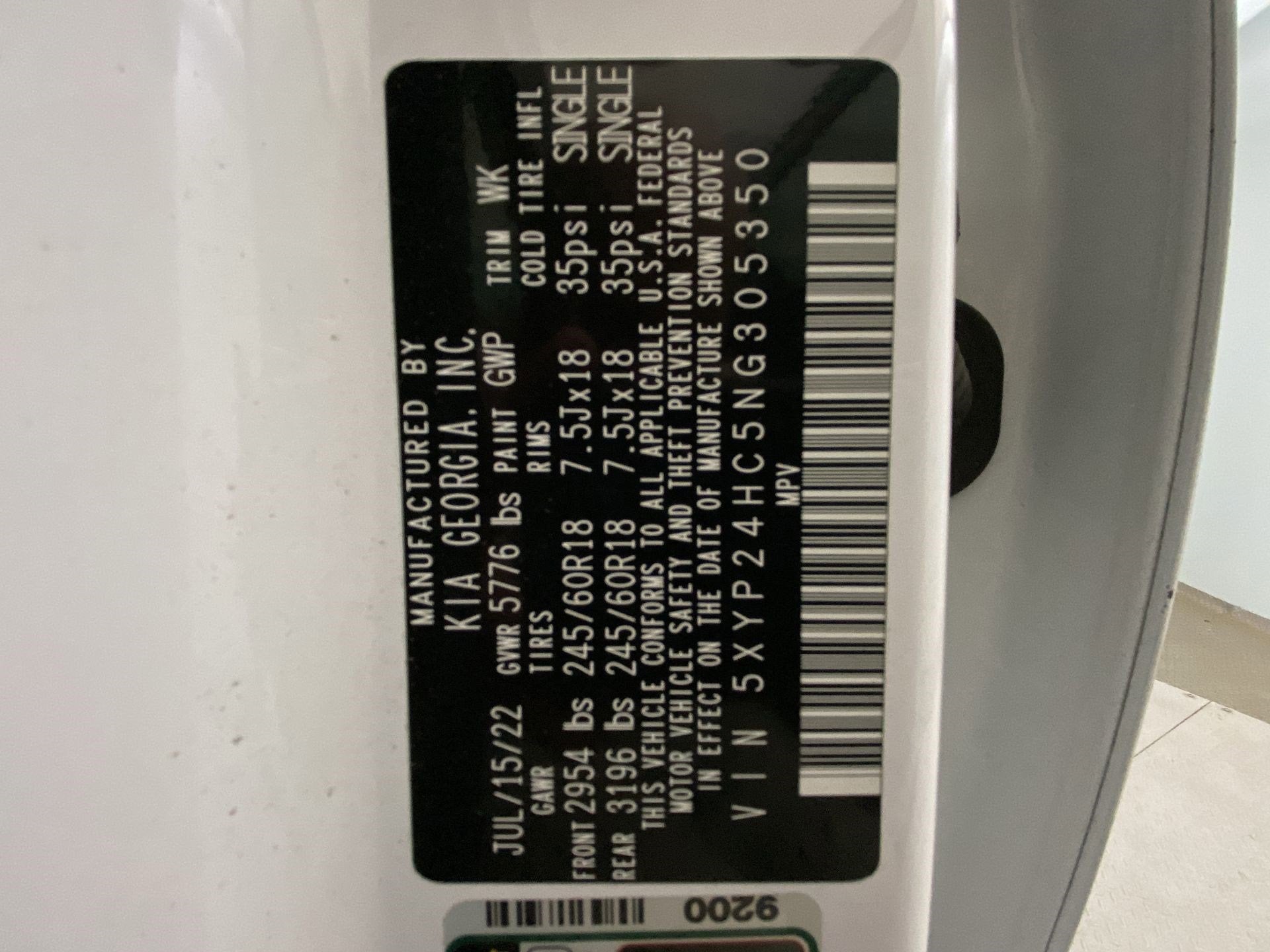 2022 Kia Telluride LX