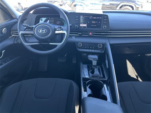 2025 Hyundai Elantra Hybrid Blue