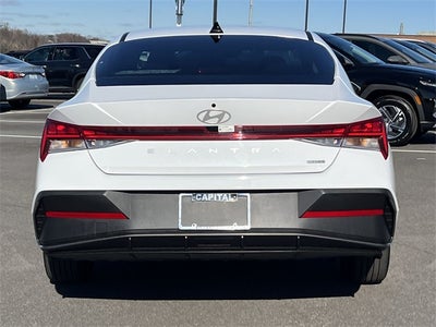 2025 Hyundai Elantra Hybrid Blue