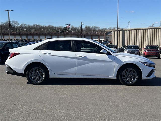 2025 Hyundai Elantra Hybrid Blue