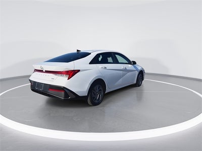 2025 Hyundai Elantra Hybrid Blue