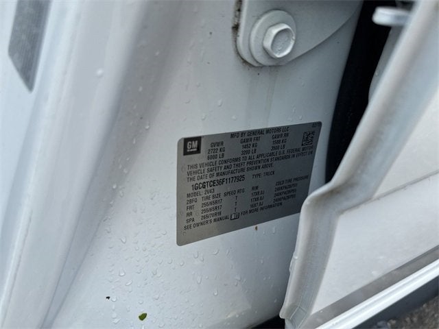 2015 Chevrolet Colorado 4WD Z71