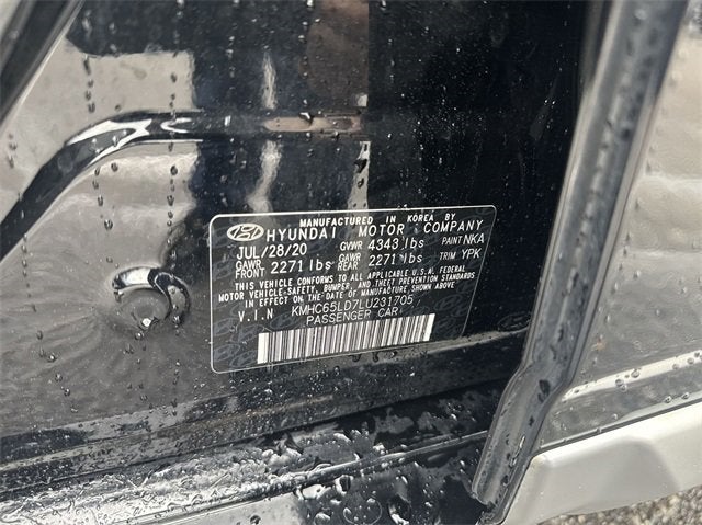 2020 Hyundai Ioniq Plug-In Hybrid SE