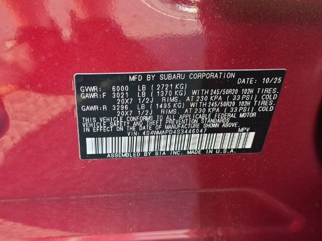 2025 Subaru Ascent Limited