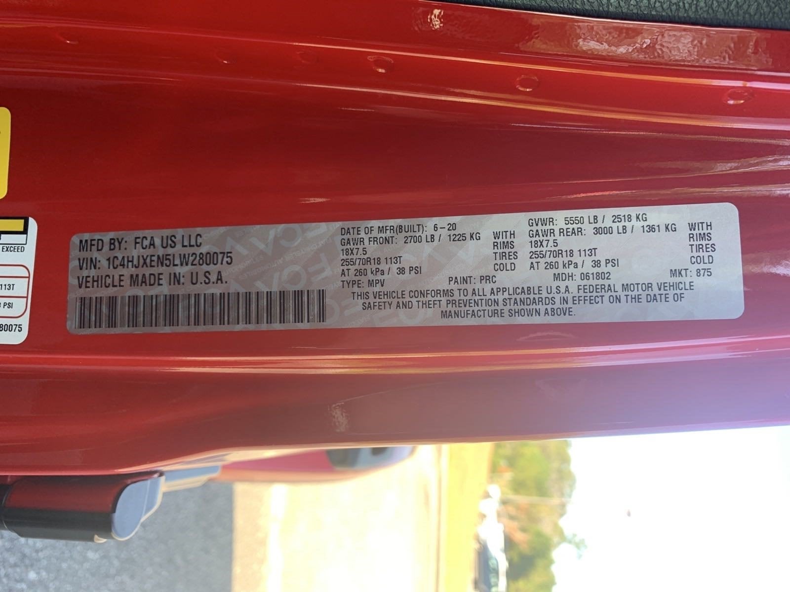 2020 Jeep Wrangler Unlimited Sahara Altitude