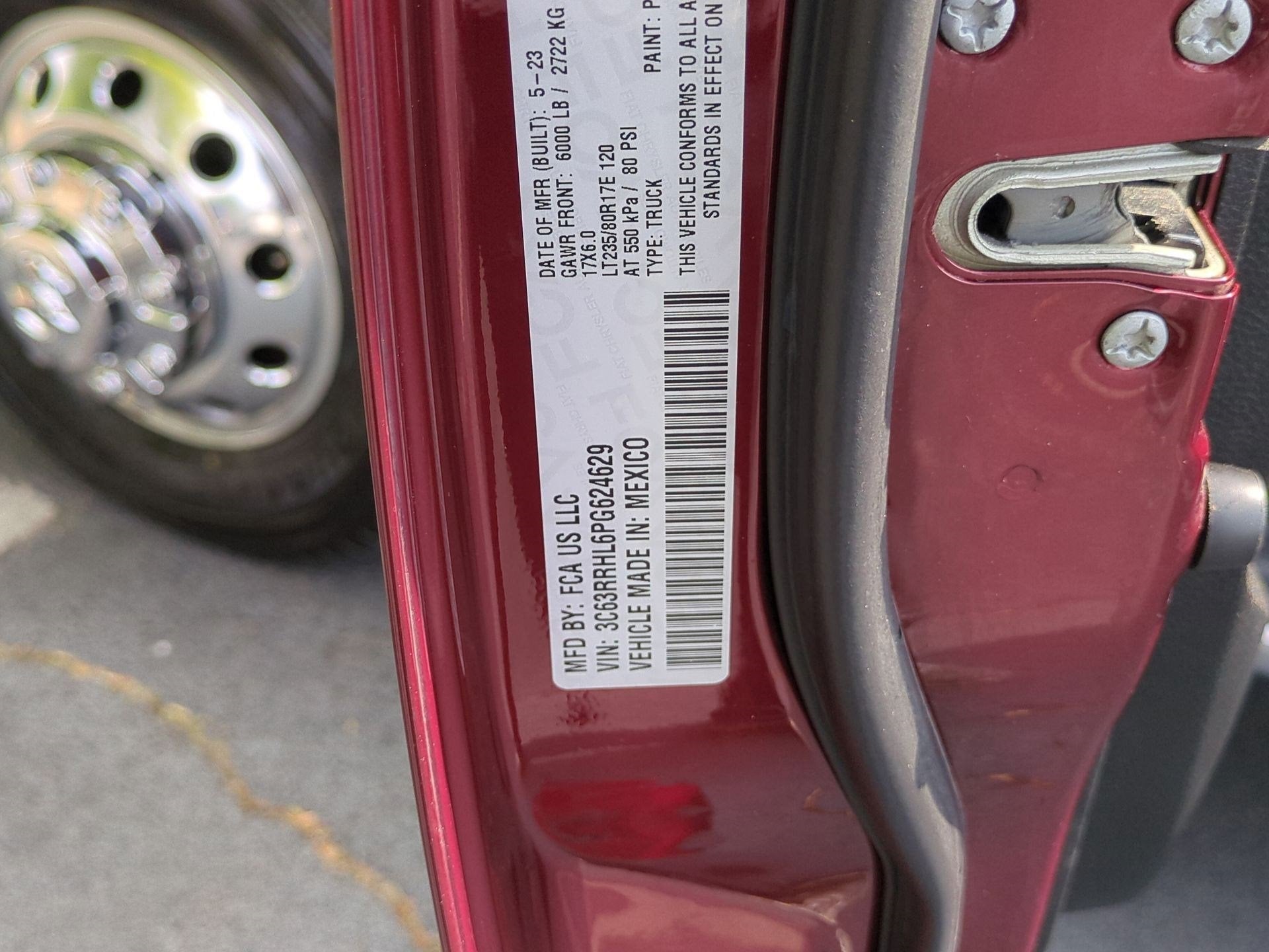 2023 RAM 3500 Big Horn