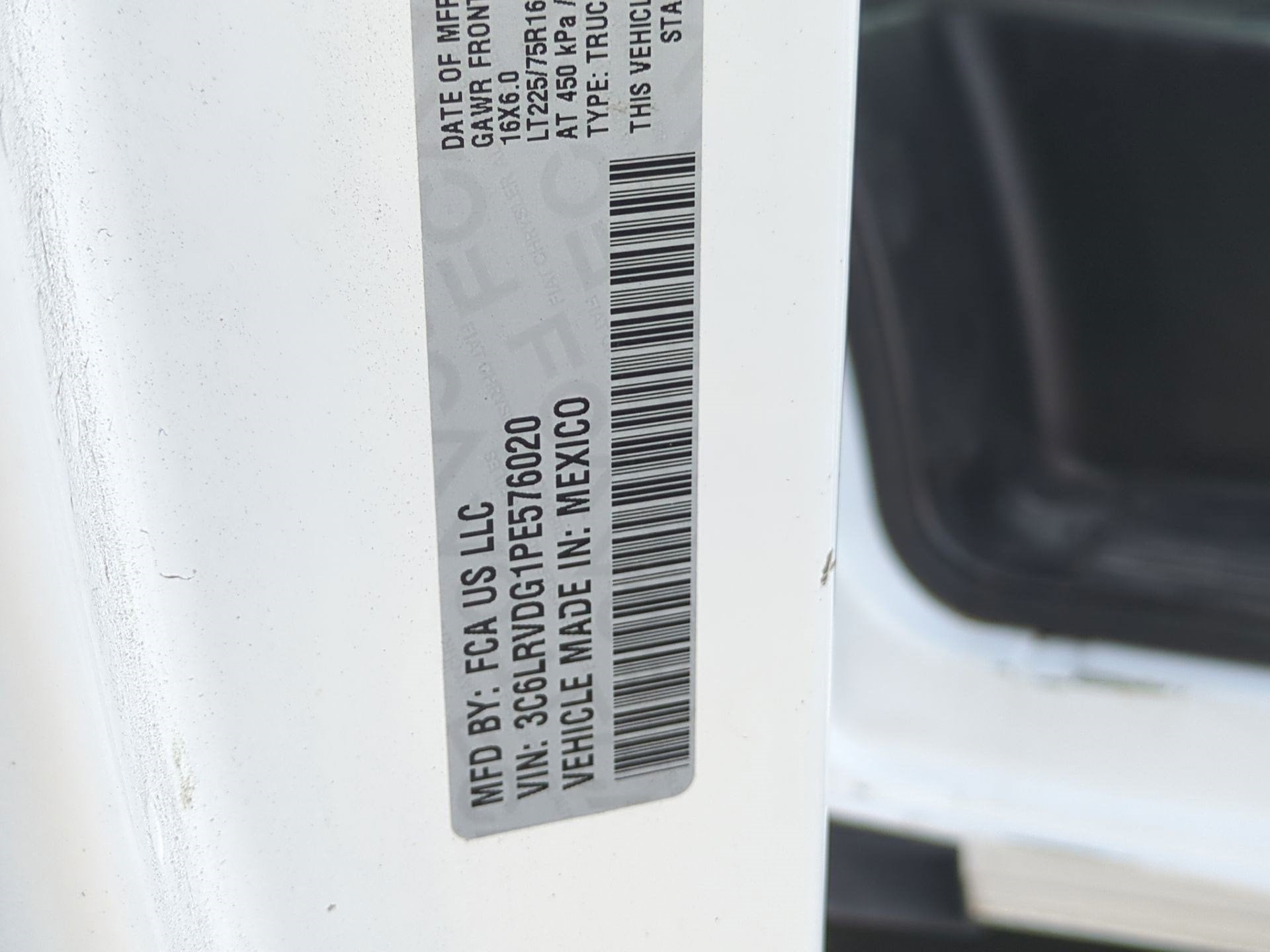 2023 RAM ProMaster Cargo Van High Roof