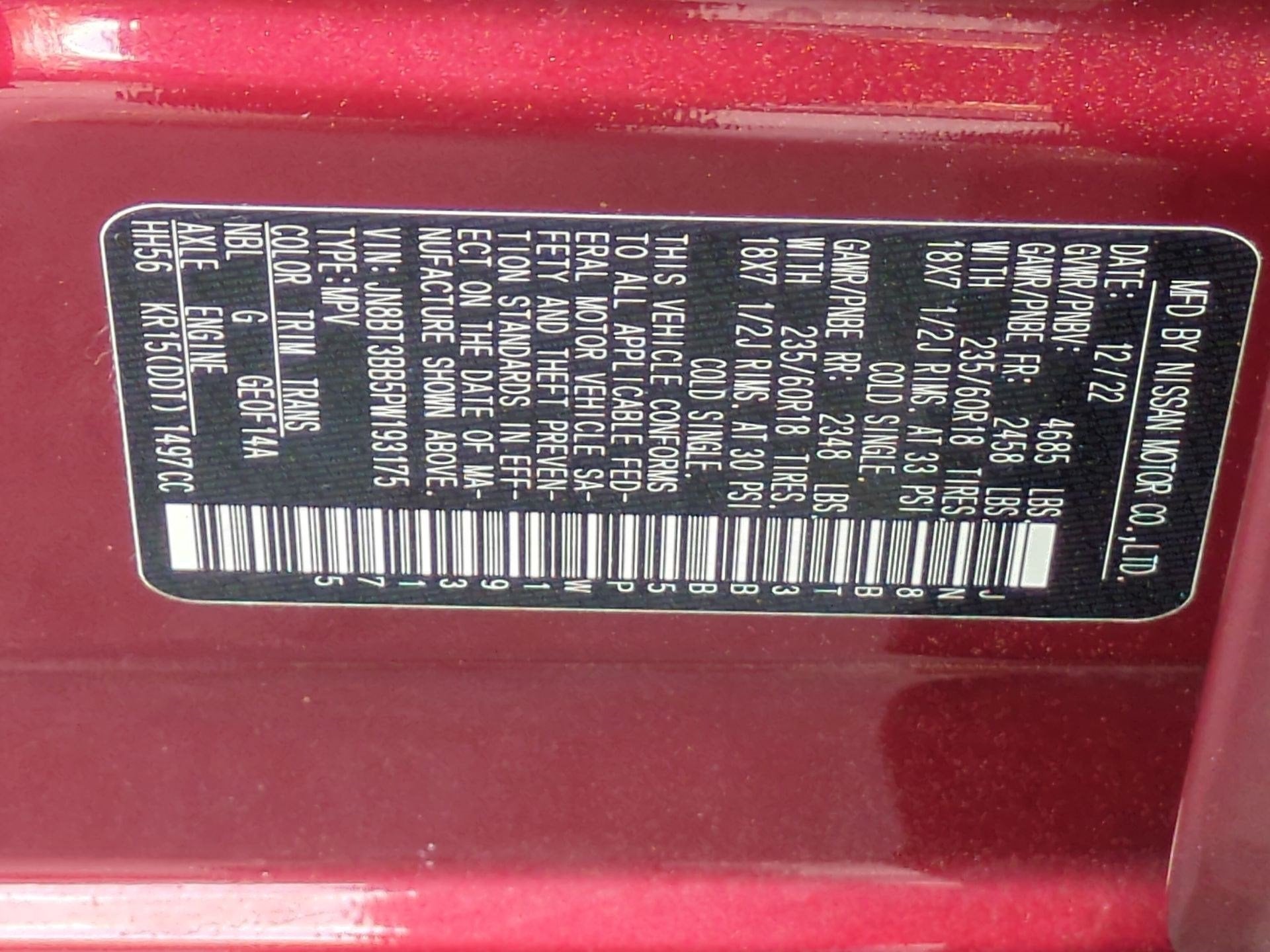 2023 Nissan Rogue SV