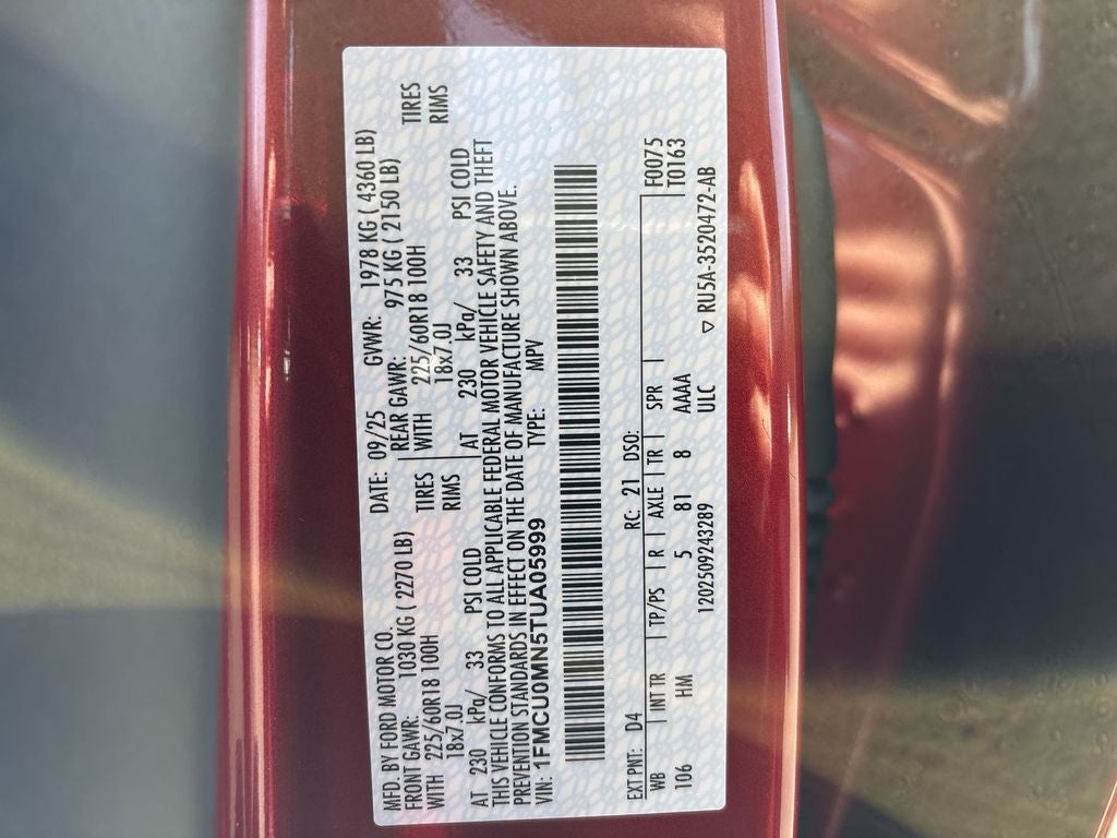 2026 Ford Escape ST-Line