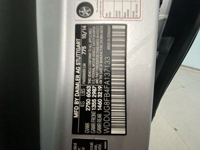 2015 Mercedes-Benz S-Class S 550 4MATIC®