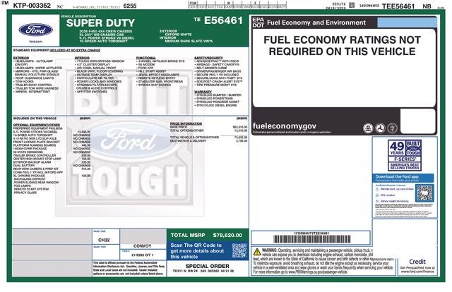 2026 Ford F-450SD 11FT SERVICE BODY Commercial