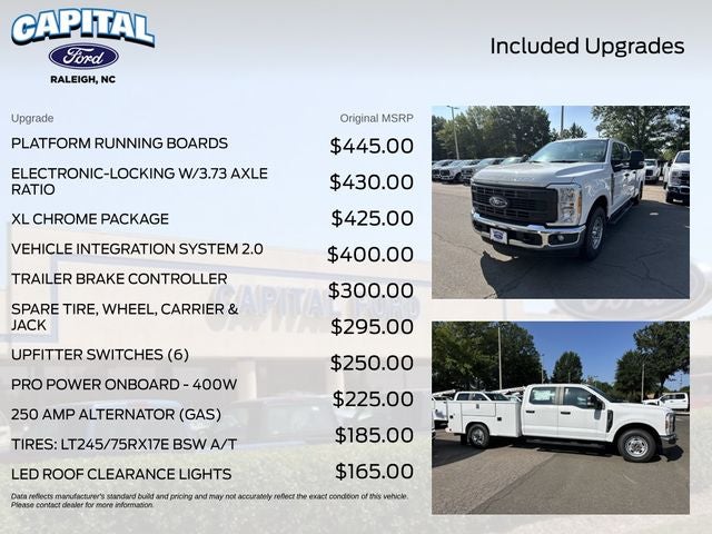 2026 Ford F-250SD 8FT SERVICE BODY Commercial