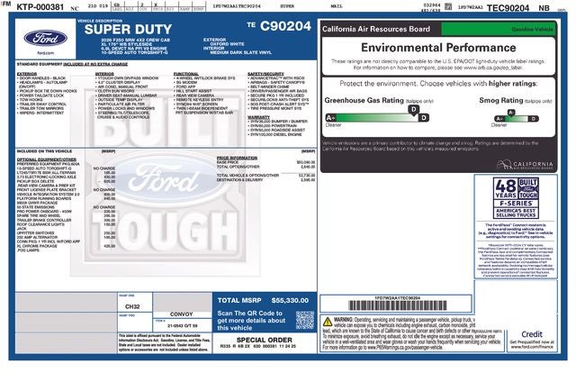 2026 Ford F-250SD 8FT SERVICE BODY Commercial