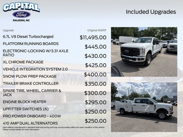 2026 Ford F-250SD 8FT SERVICE BODY Commercial
