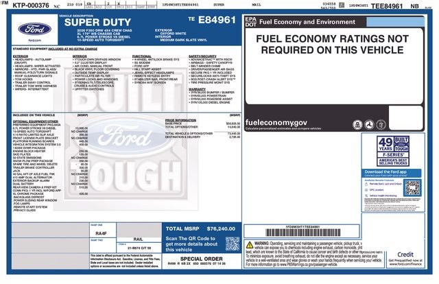 2026 Ford F-350SD 9FT SERVICE BODY Commercial