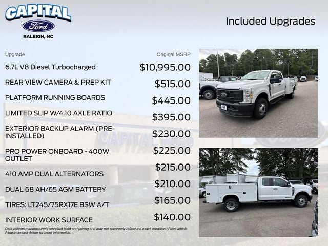 2026 Ford F-350SD 9FT SERVICE BODY Commercial