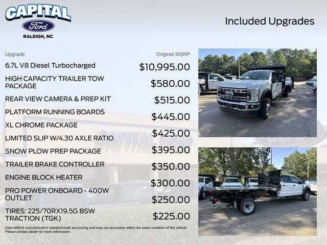 2026 Ford F-450SD 12FT DUMP/NO SIDES Commercial